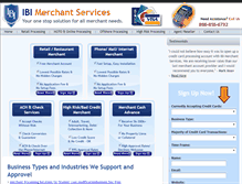 Tablet Screenshot of merchantserviceshighrisk.com